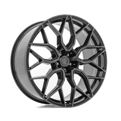 1AV ZX12 Alloy Wheel 23x10.5 5x112 ET25 Gloss Black Polished & Tinted 72.6 CB