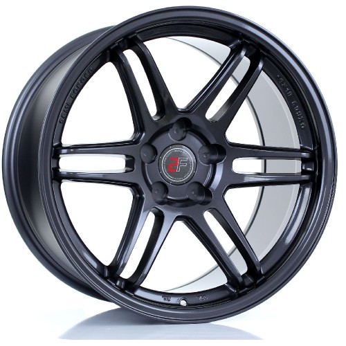 2FORGE ZF5 Alloy Wheel GLOSS GUNMETAL 18x10 5X127 76mm CB ET0 TO 45
