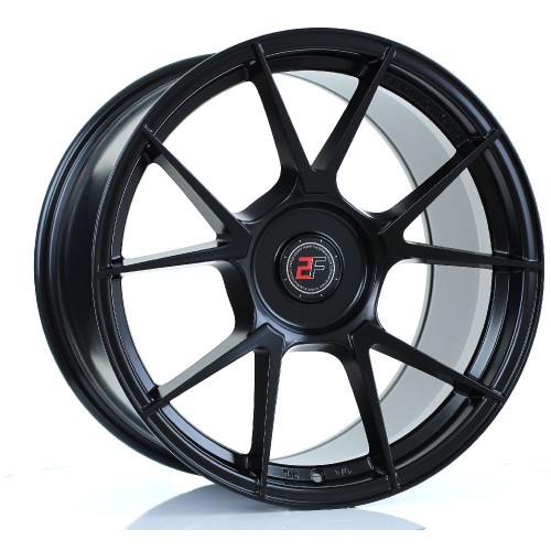 2FORGE ZF6 Alloy Wheel MATT BLACK 18x10 5X127 76mm CB ET6 TO 50
