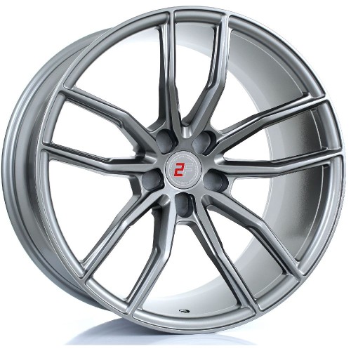 2FORGE ZF4 Alloy Wheel GLOSS GUNMETAL 20x11 5X127 76mm CB ET5 TO 45