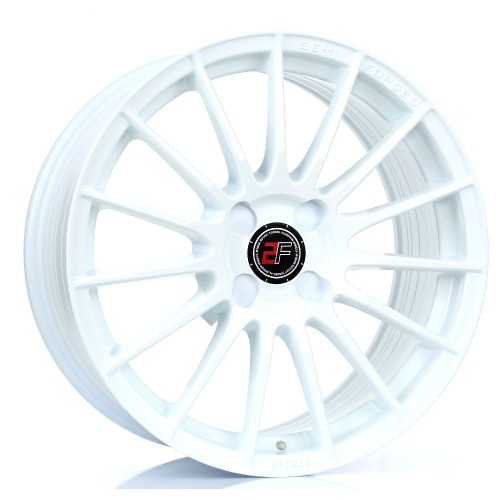 2FORGE ZF1 Alloy Wheel WHITE 17x8 4X114 76mm CB ET10 TO 45