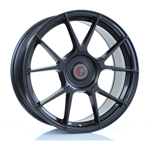 2FORGE ZF6 Alloy Wheel GLOSS GUNMETAL 18x8 5X112 76mm CB ET0 TO 45