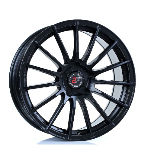2FORGE ZF1 Alloy Wheel MATT BLACK 18x8 5X127 76mm CB ET15 TO 48