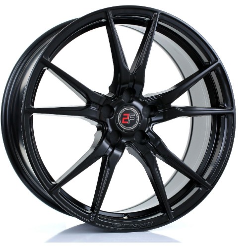 2FORGE ZF2 Alloy Wheel MATT BLACK 20x9 5X127 76mm CB ET15 TO 45
