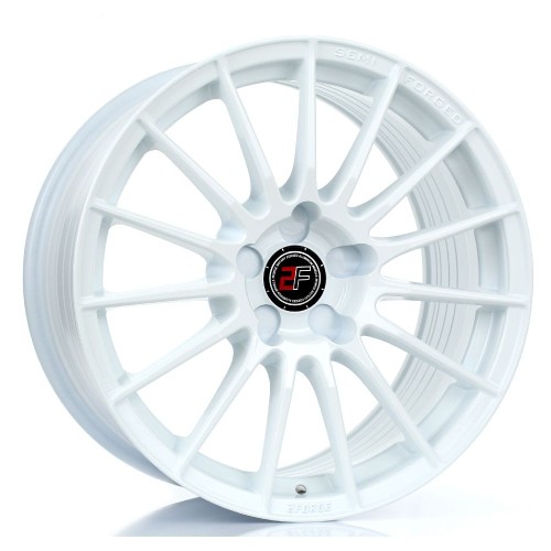 2FORGE ZF1 Alloy Wheel WHITE 17x9 5X110 76mm CB ET10 TO 45