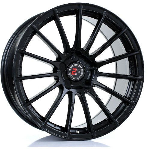 2FORGE ZF1 Alloy Wheel MATT BLACK 18x9 5X110 76mm CB ET0 TO 42