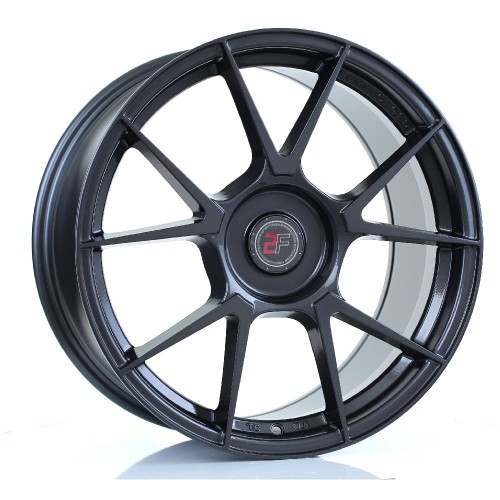 2FORGE ZF6 Alloy Wheel GLOSS GUNMETAL 18x9 5X120 76mm CB ET12 TO 50