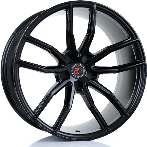 2FORGE ZF4 Alloy Wheel MATT BLACK 20x9.5 5X127 76mm CB ET9 TO 45