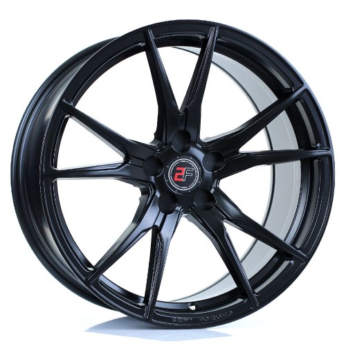 2FORGE ZF2 Alloy Wheel MATT BLACK 19x9.5 5X127 76mm CB ET15 TO 45