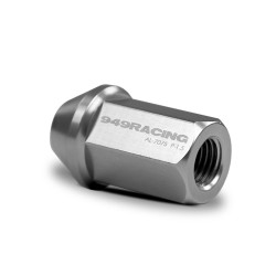 949 Racing Forged Alloy Lug Nut M12x1.5 Silver X1