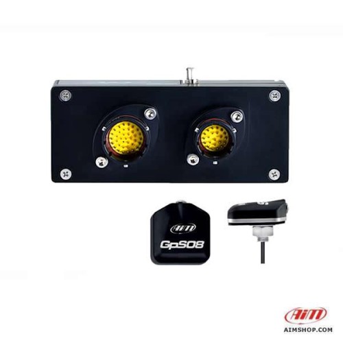Aim Evo 5 Car Racing Data Logger Gps Roof Version With 2m Cable None