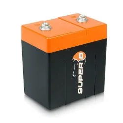 Aim Sb12v10p-dc Super B Motorsport Lithium Race Car Battery