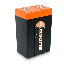 Aim Sb12v15p-sc Super B Motorsport Lithium Race Car Battery