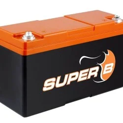 Aim Sb12v25p-sc Super B Motorsport Lithium Race Car Battery