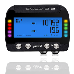 Aim Solo 2 Dl Gps + Ecu Car Racing Track Day Lap Timer Odb11 Solo 2 Dl With Suction Cup Holder