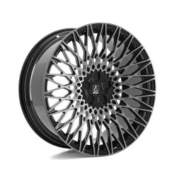 AXE FORGED AT10 Alloy Wheel 23x10 5x130 ET34 Tinted Black & Polished 74.1 CB