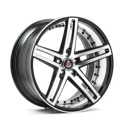 AXE EX20 Alloy Wheel 20x10 5x110 ET35 Gloss Black & Polished 72.6 CB