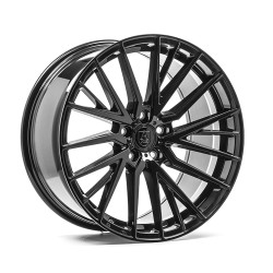 AXE EX40 Alloy Wheel 20x10 5x108 ET25 Gloss Black 72.6 CB