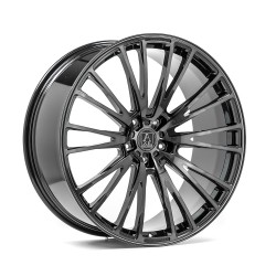 AXE FF2 FORGED Alloy Wheel 23x10 5x108 ET38 Gloss Black Polished & Tinted 74.1 CB