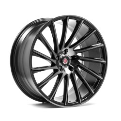 AXE EX32 Alloy Wheel 22x10.5 5x112 ET38 Gloss Black Polished & Tinted 74.1 CB