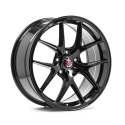 AXE EX34 Alloy Wheel 18x8 5x108 ET40 Gloss Black 72.6 CB