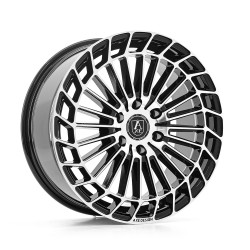 AXE EX45 Alloy Wheel 20x8 6x120 ET40 Gloss Black & Polished 74.6 CB