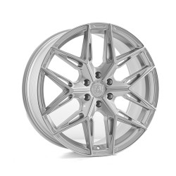 AXE EX47T Alloy Wheel 20x8 6x120 ET40 Gloss Silver & Polished 74.6 CB