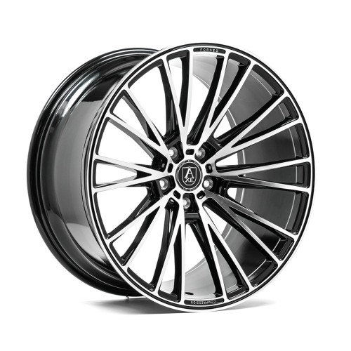 AXE CF2 Alloy Wheel 20x8.5 5x110 ET26 Gloss Black & Polished 72.6 CB AXE CF2 Alloy Wheel 20x8.5 5x110 ET26 Gloss Black & Polished 72.6 CB