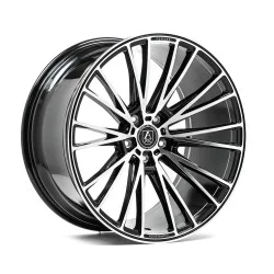 AXE CF2 Alloy Wheel 20x8.5 5x112 ET29 Gloss Black & Polished 72.6 CB