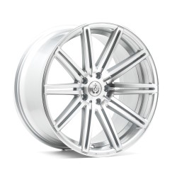 AXE EX15 Alloy Wheel 18x9 5x100 ET40 Gloss Silver & Polished 73.1 CB