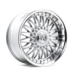 AXE EX10 Alloy Wheel 18x9 5x115 ET35 Gloss Silver & Polished 73.1 CB