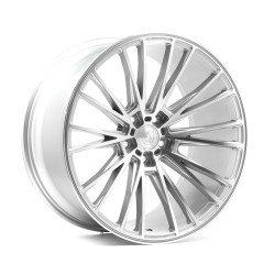 AXE CF2 Alloy Wheel 22x9 5x108 ET39 Gloss Silver & Polished 74.1 CB