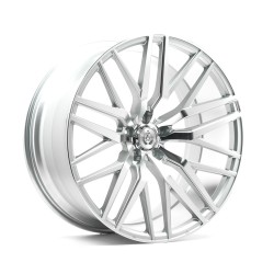 AXE EX30 Alloy Wheel 22x9 5x108 ET35 Gloss Silver & Polished 74.1 CB
