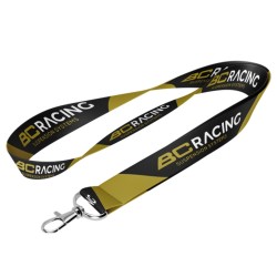 BC Racing BC Lanyard (Gold / Black)