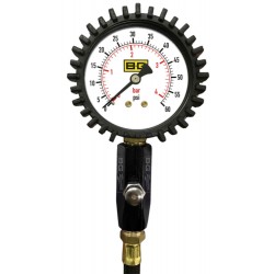BG Racing 2.5in Tyre Pressure Gauge 0-60 Psi/0-4 Bar