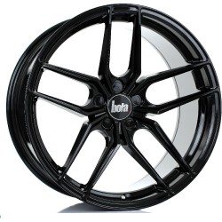 BOLA B11 Alloy Wheel GLOSS BLACK 20x10 5X100 76mm CB ET20 TO 45