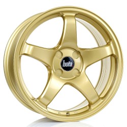 BOLA B2R Alloy Wheel GOLD 17x7.5 4X100 76mm CB ET40 TO 45