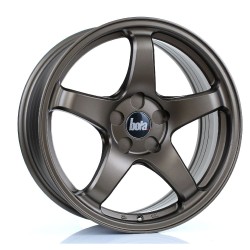 BOLA B2R Alloy Wheel MATT BRONZE 17x7.5 5X100 76mm CB ET40 TO 45