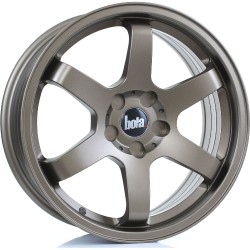 BOLA B1 Alloy Wheel MATT BRONZE 17x7.5 5X100 76mm CB ET40 TO 45