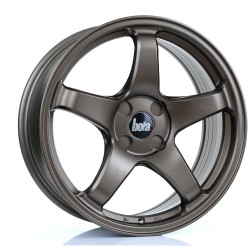 BOLA B2R Alloy Wheel MATT BRONZE 17x7.5 4X100 76mm CB ET40 TO 45