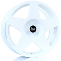 BOLA B10 Alloy Wheel WHITE 17x7.5 5X100 76mm CB ET40 TO 45