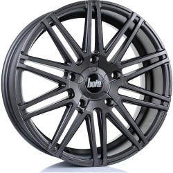 BOLA B20 Alloy Wheel MATT GUNMETAL 20x8 5X160 76mm CB ET50