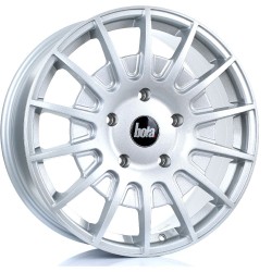 BOLA B21 Alloy Wheel SILVER 20x8 5X160 76mm CB ET50