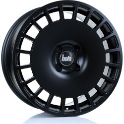 BOLA B12 Alloy Wheel MATT BLACK 17x8 5X100 76mm CB ET30