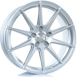 BOLA CSR Alloy Wheel SILVER 18x8 5X120.65 76mm CB ET25 TO 45
