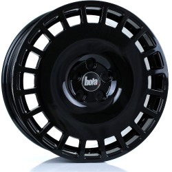 BOLA B12 Alloy Wheel GLOSS BLACK 18x8 5X108 76mm CB ET30 TO 45