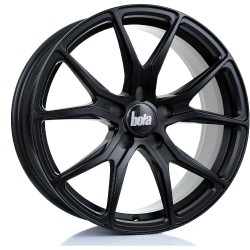BOLA B6 Alloy Wheel MATT BLACK 18x8 5X120.65 76mm CB ET30 TO BOLA B6 Alloy Wheel MATT BLACK 18x8 5X120.65 76mm CB ET30 TO