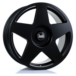 BOLA B10 Alloy Wheel MATT BLACK 18x8 5X100 76mm CB ET30 TO 45