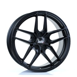 BOLA B11 Alloy Wheel MATT BLACK 18x8 5X100 76mm CB ET30 TO 45