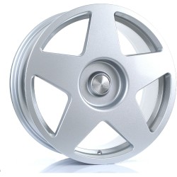 BOLA B10 Alloy Wheel SILVER 18x8 5X100 76mm CB ET30 TO 45